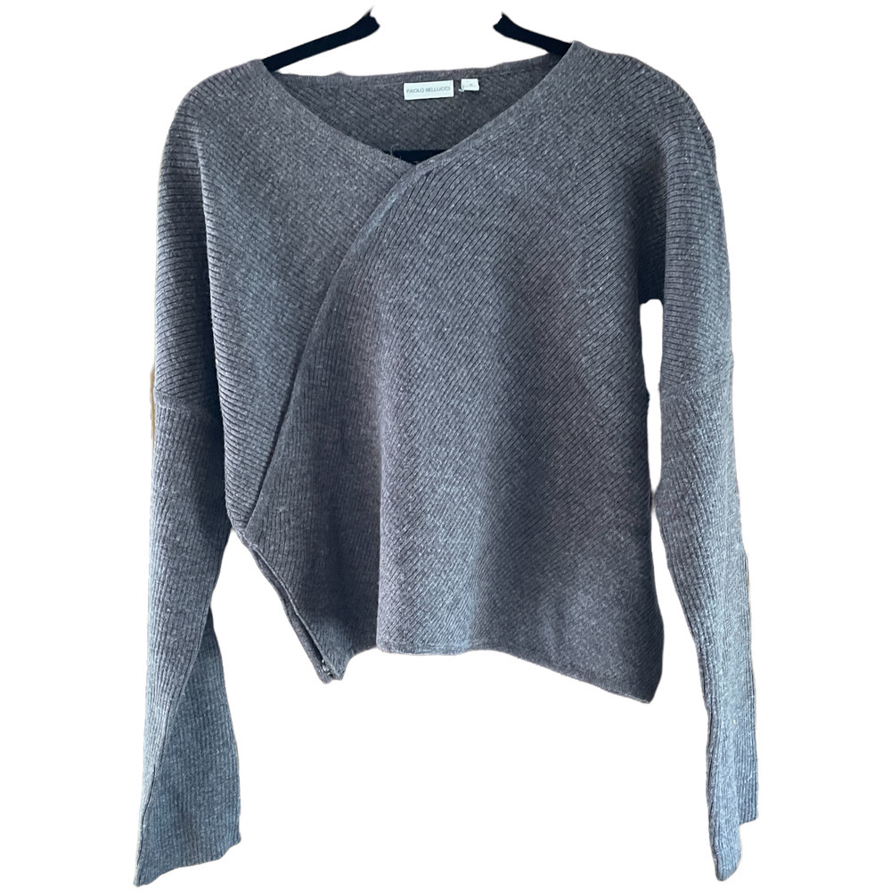 Paolo Bellucci Vintage Cropped Boho Y2K Sweater Size S